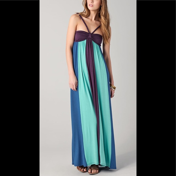 Ella Moss Dresses & Skirts - Ella Moss Skylar Colorblock Maxi Dress
